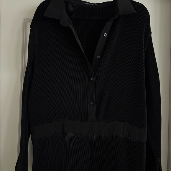 PrettyLittleThing Ribbed Black Jumpsuit - Picture 2 of 5